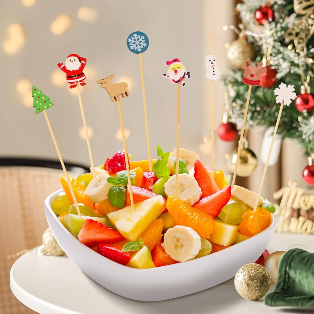 Large Holiday Cocktail Picks
