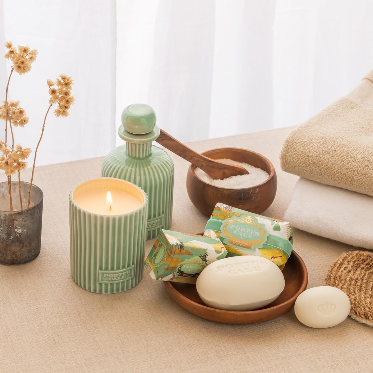 White Crane Aromatic Candle - Thumbnail 4