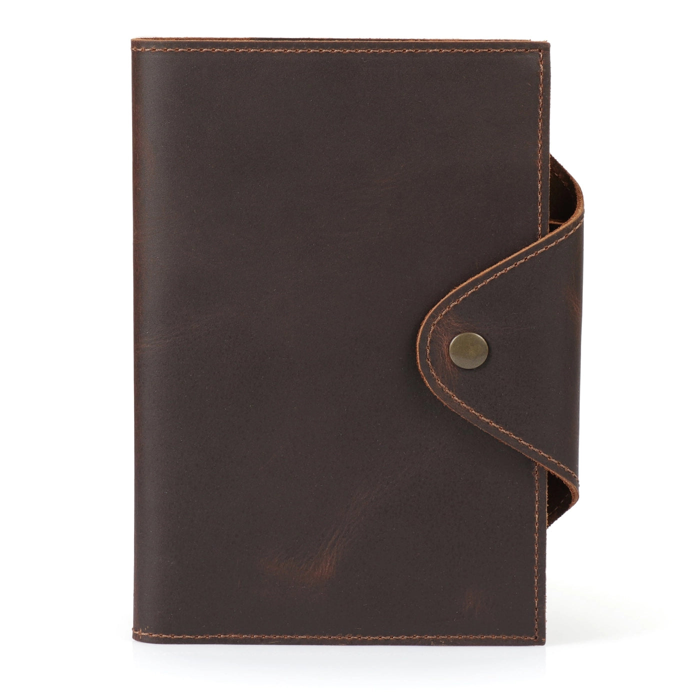 Leather Portfolio & Hand-Dipped Chocolate Pretzels Gift Set