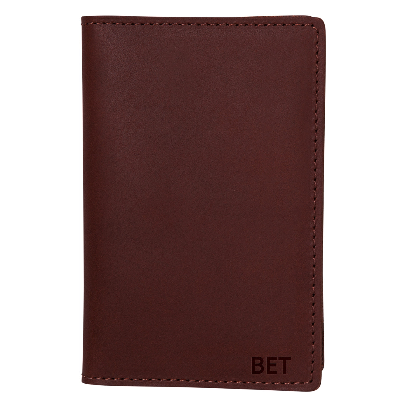Executive Leather Passport & Document Organizer Set