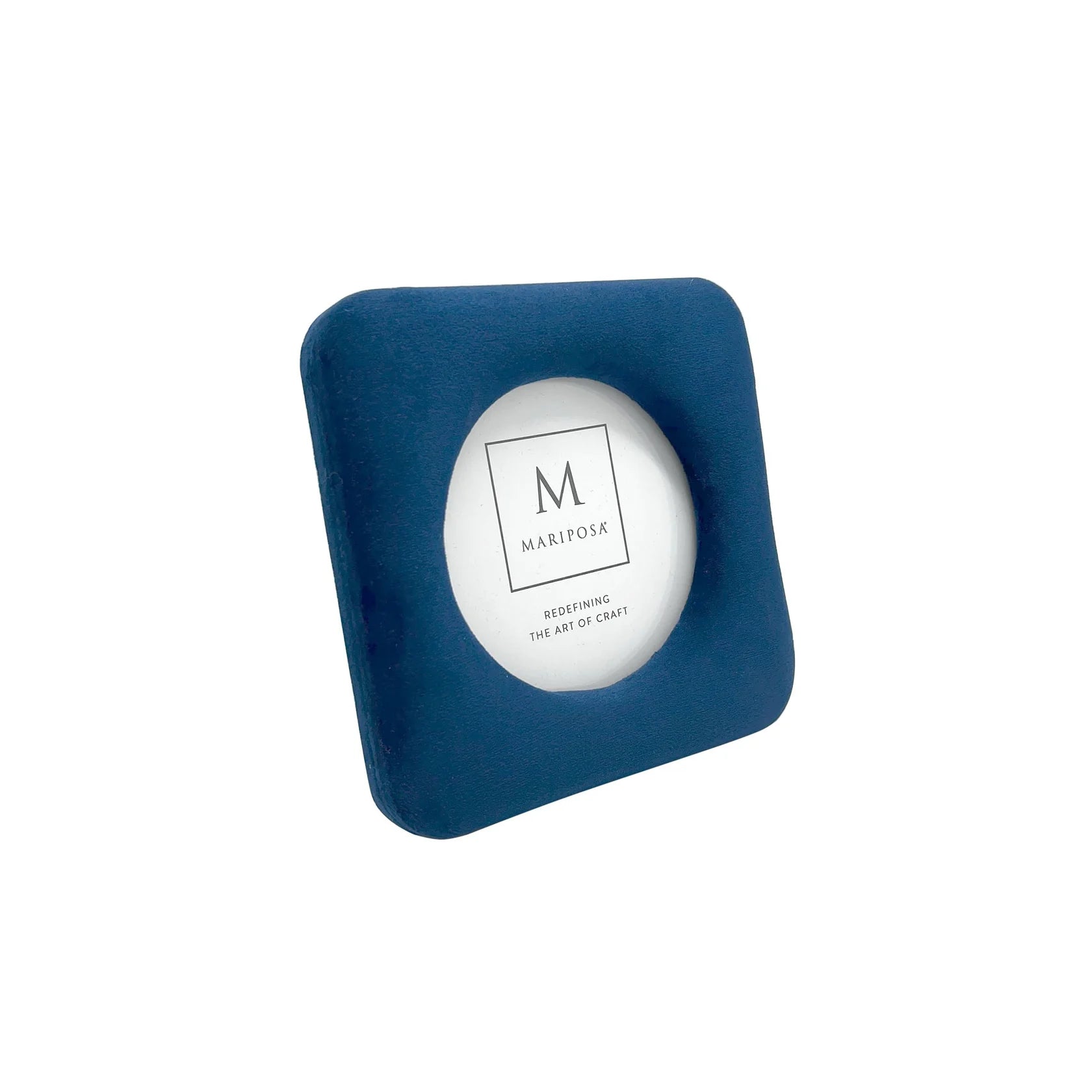 4 x 4 Lola Velvet Round Frame