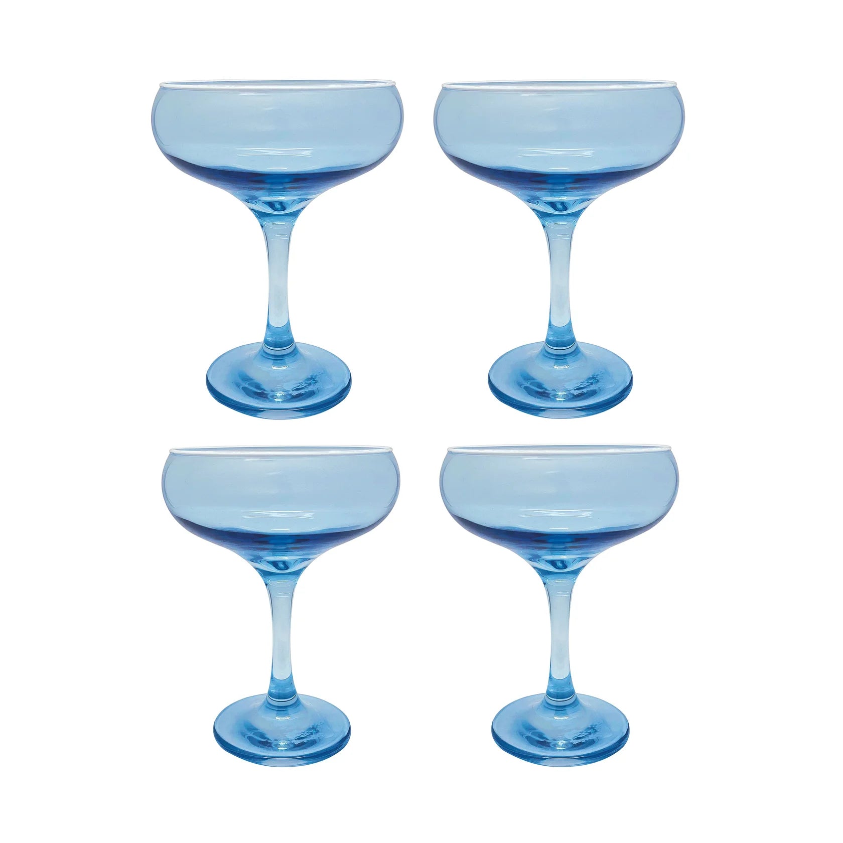 Fine Line With White Rim Coupe - Set of 4