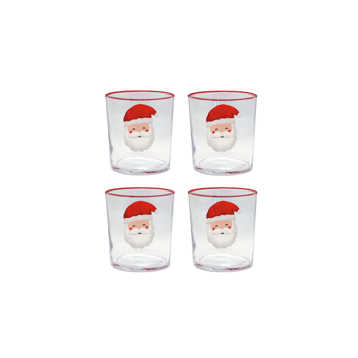 Mariposa Santa Suite of 4 Double Old Fashioned Glasses