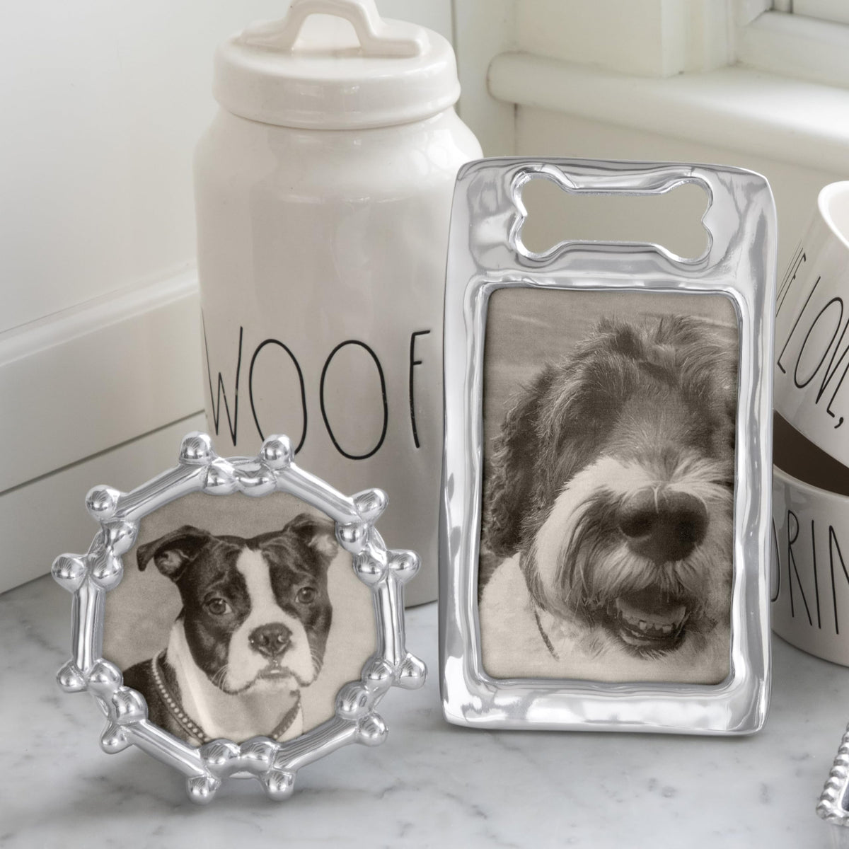 Mariposa Open Dog Bone Picture Frame