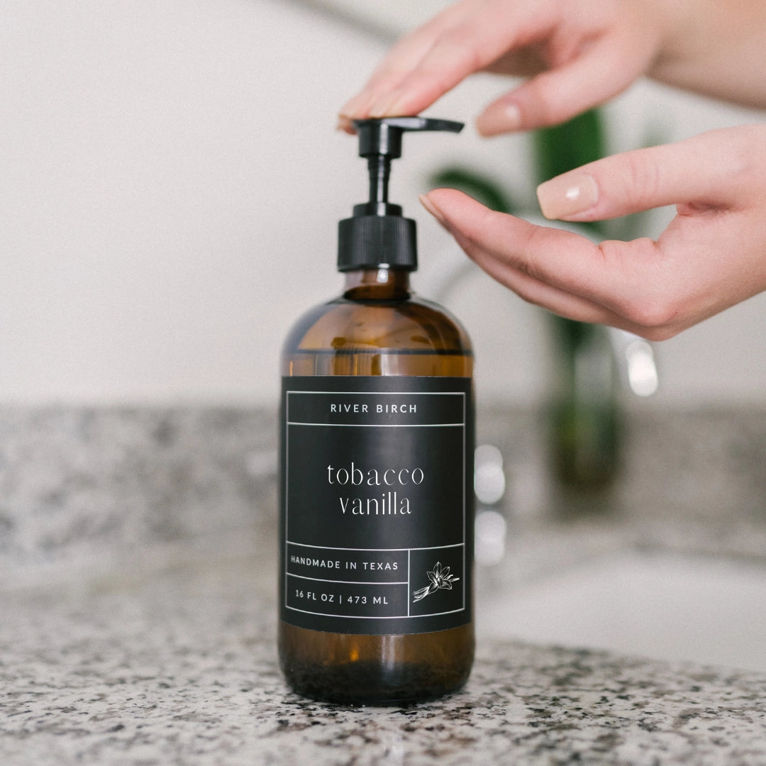 16 oz Bottle Handmade Soap - Fall Scents