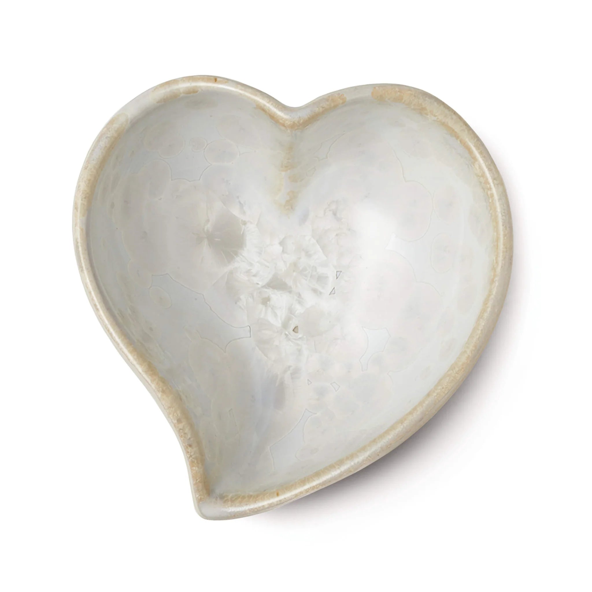 Small Crystalline Twist Heart Bowl