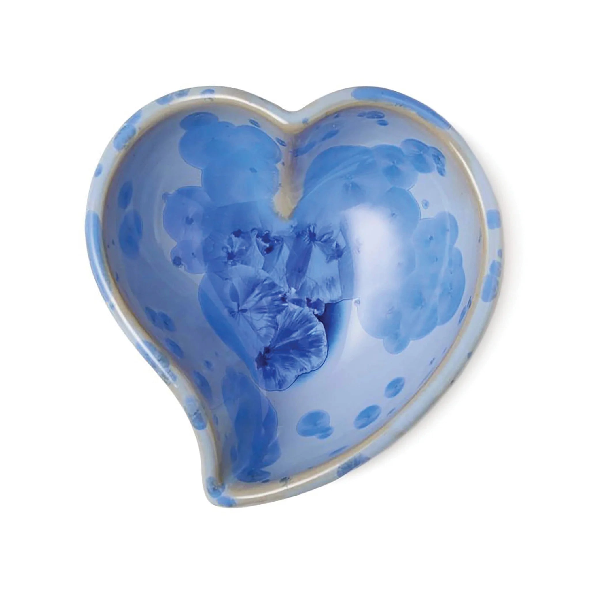 Small Crystalline Twist Heart Bowl