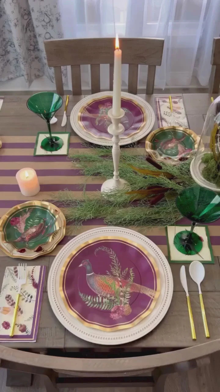 Thanksgiving Guest Towels with Ceramic Napkin Tray