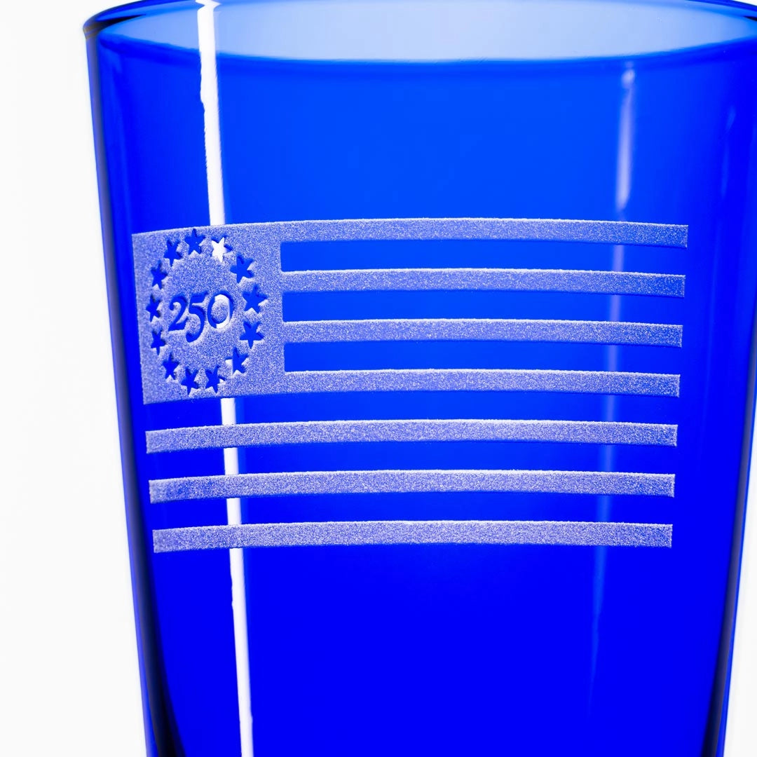 America 250 Co-Branded Betsy Ross Pint Glass Set