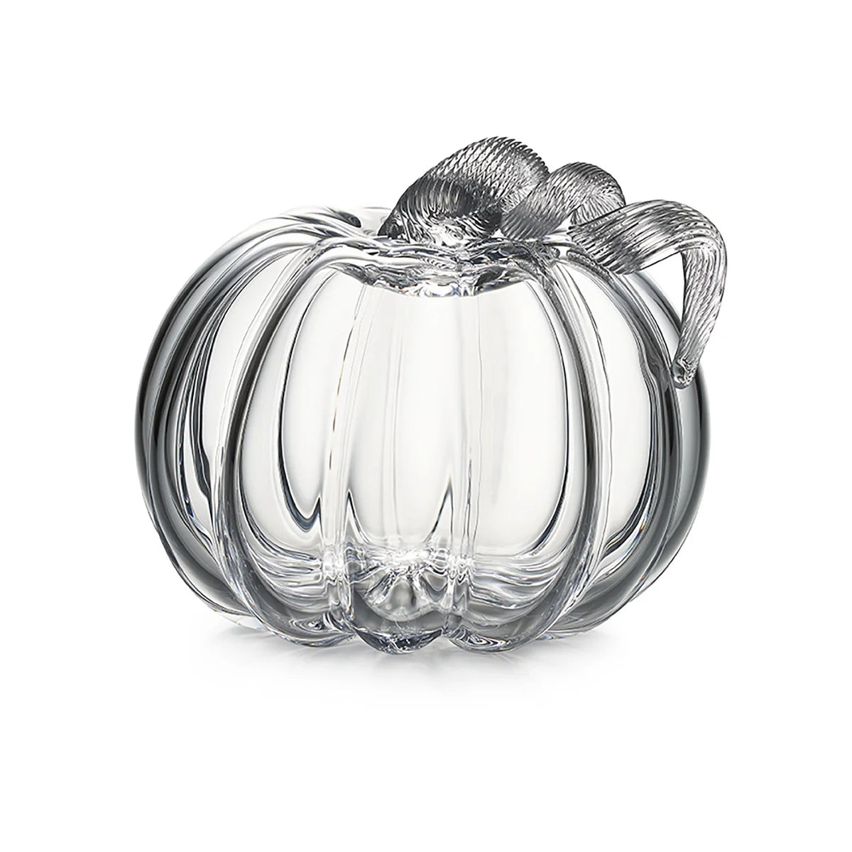 Simon Pearce Glass Pumpkin With A Twist