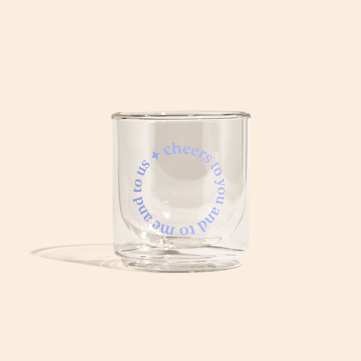 American Flag Co-Branded Glass Tumbler Set