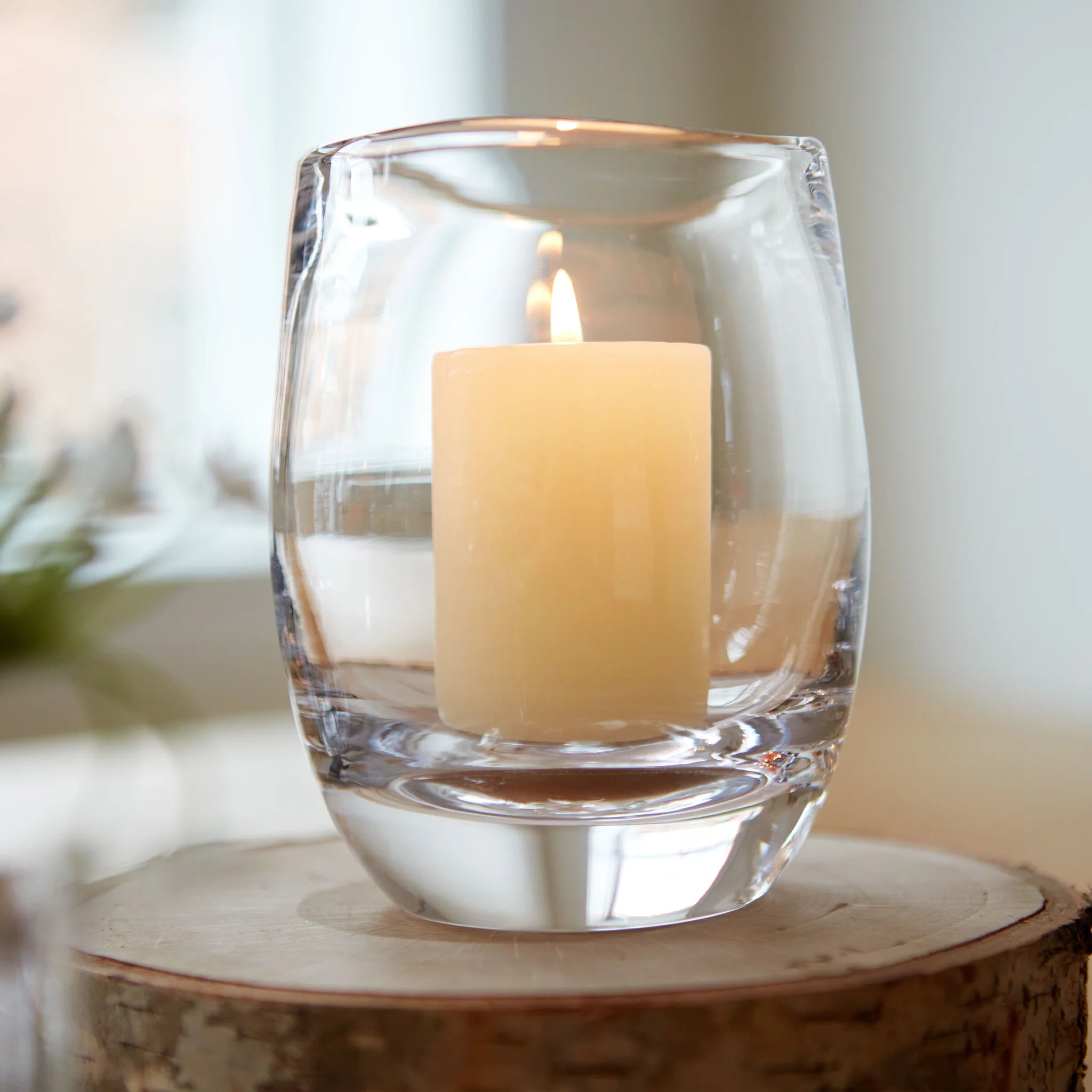 Simon Pearce Burlington Hurricane & Candle