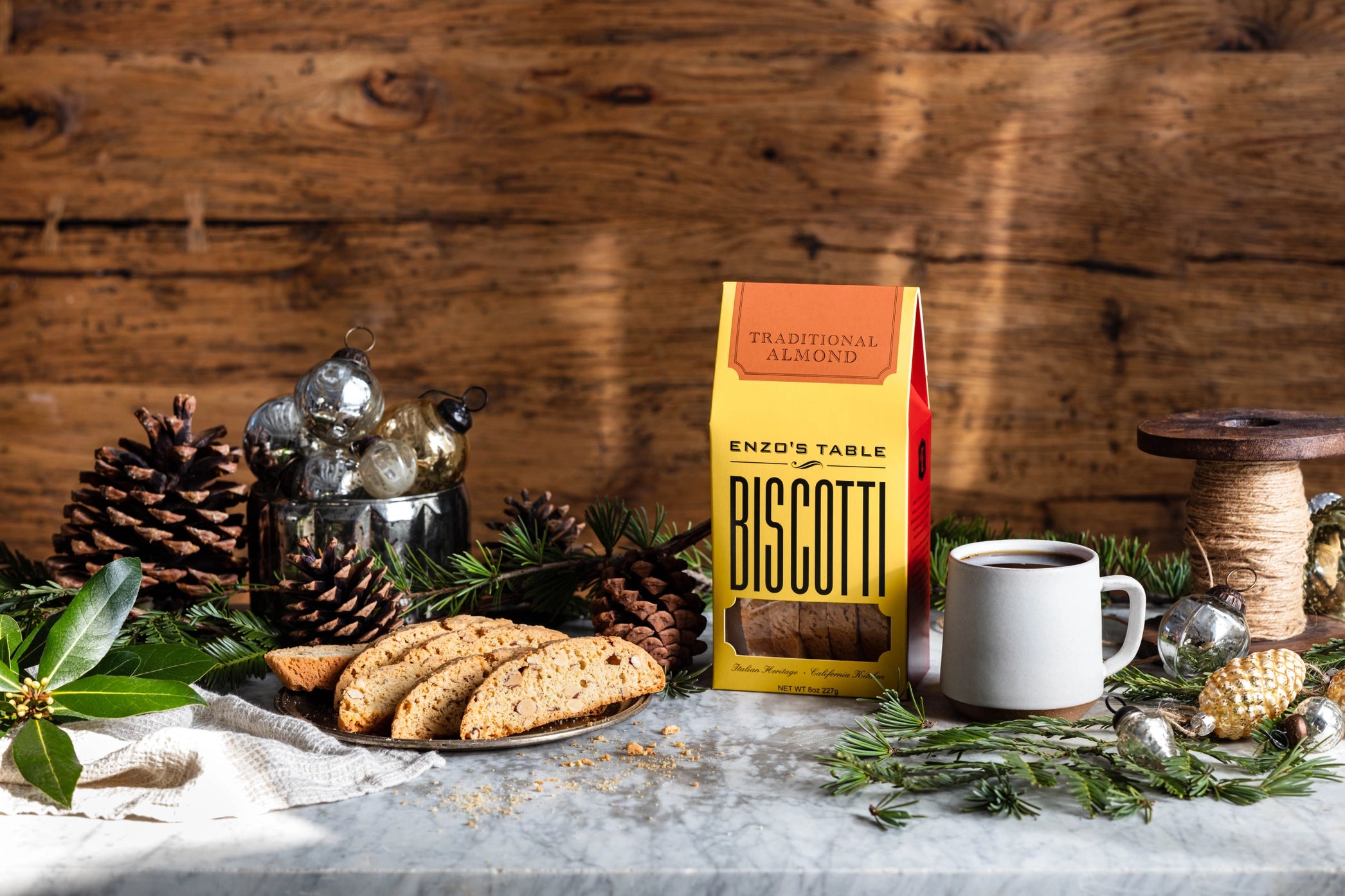 Gourmet Coffee & Biscotti Set
