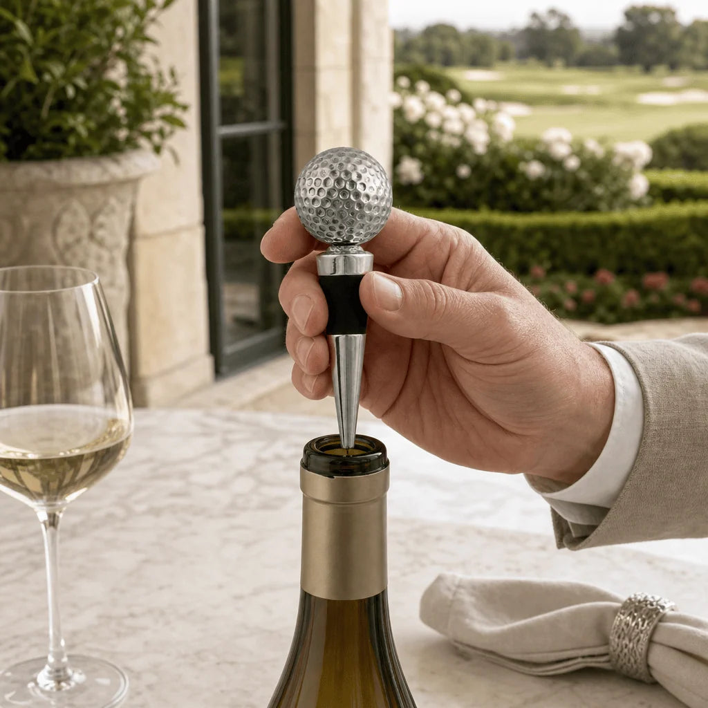 Mariposa Golf Ball Bottle Stopper