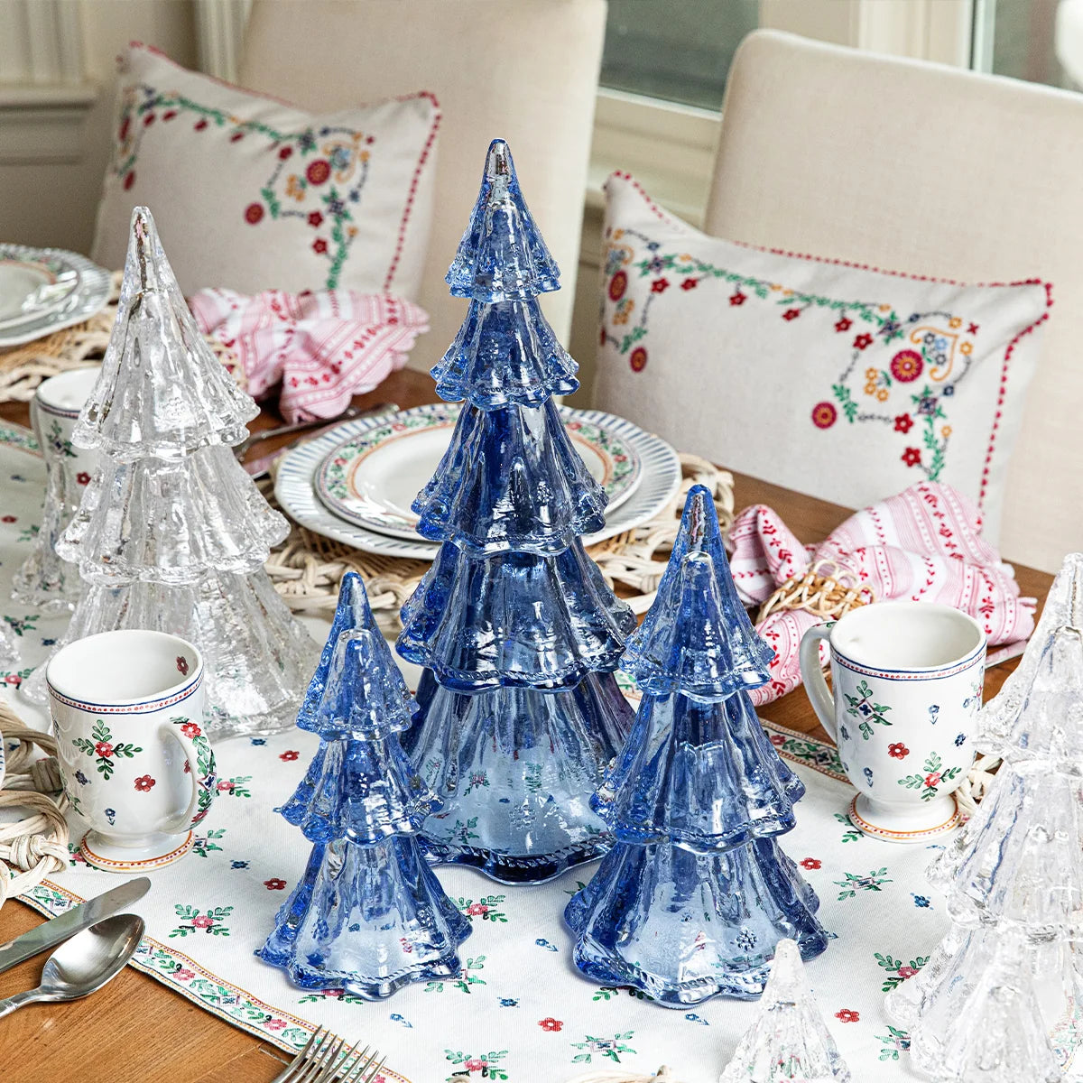 Berry & Thread Glass Stacking Tree Set