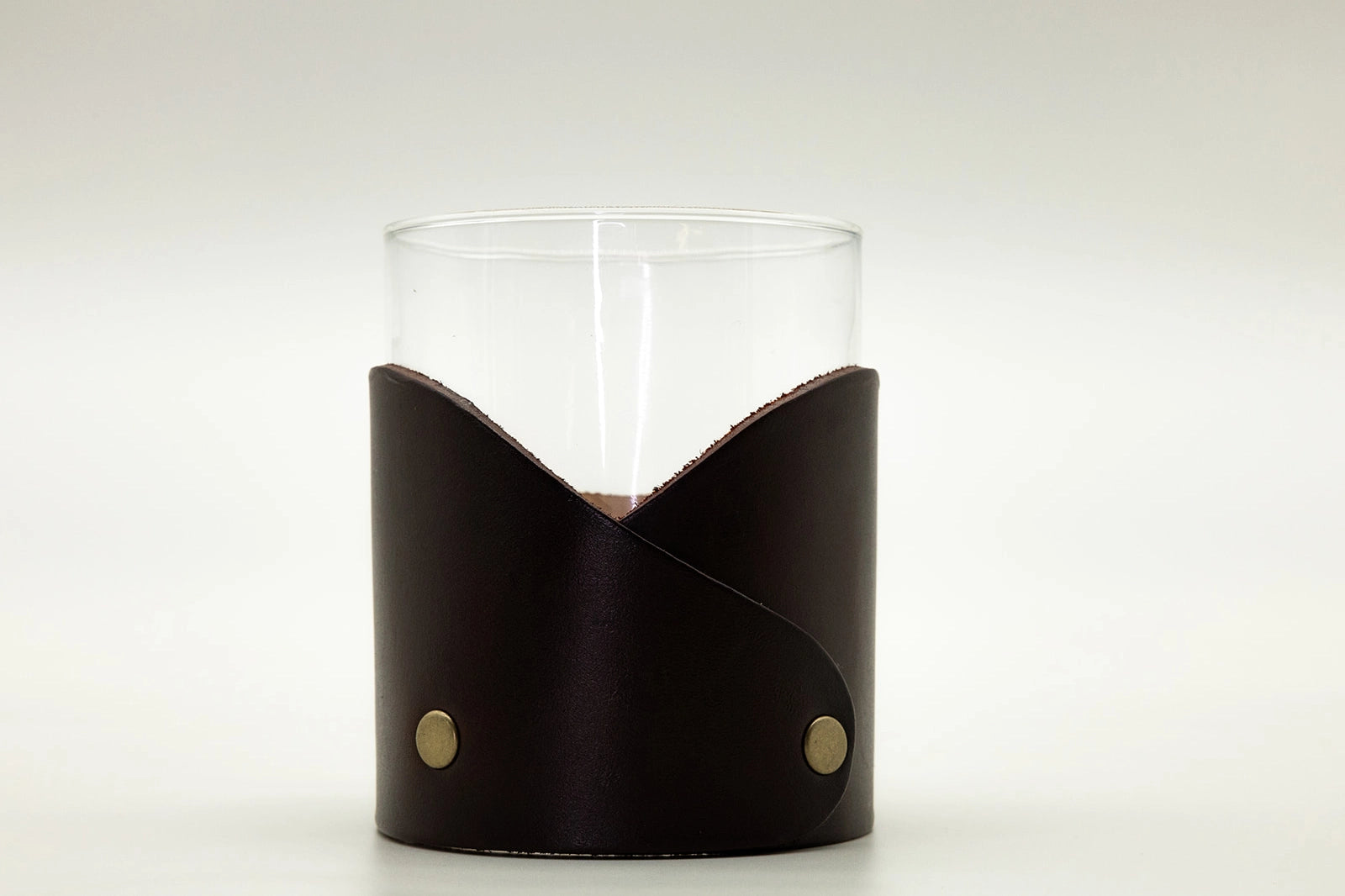 Lindy Leather Rocks Glass - Thumbnail 2