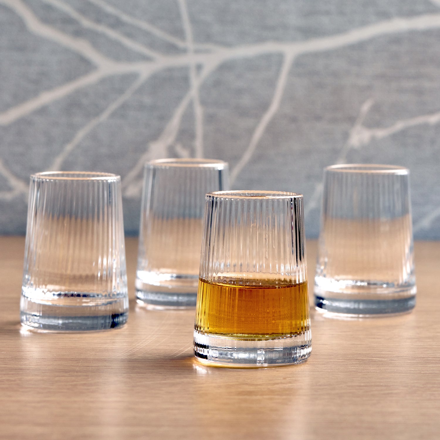Empire Clear Glasses - Set of Four