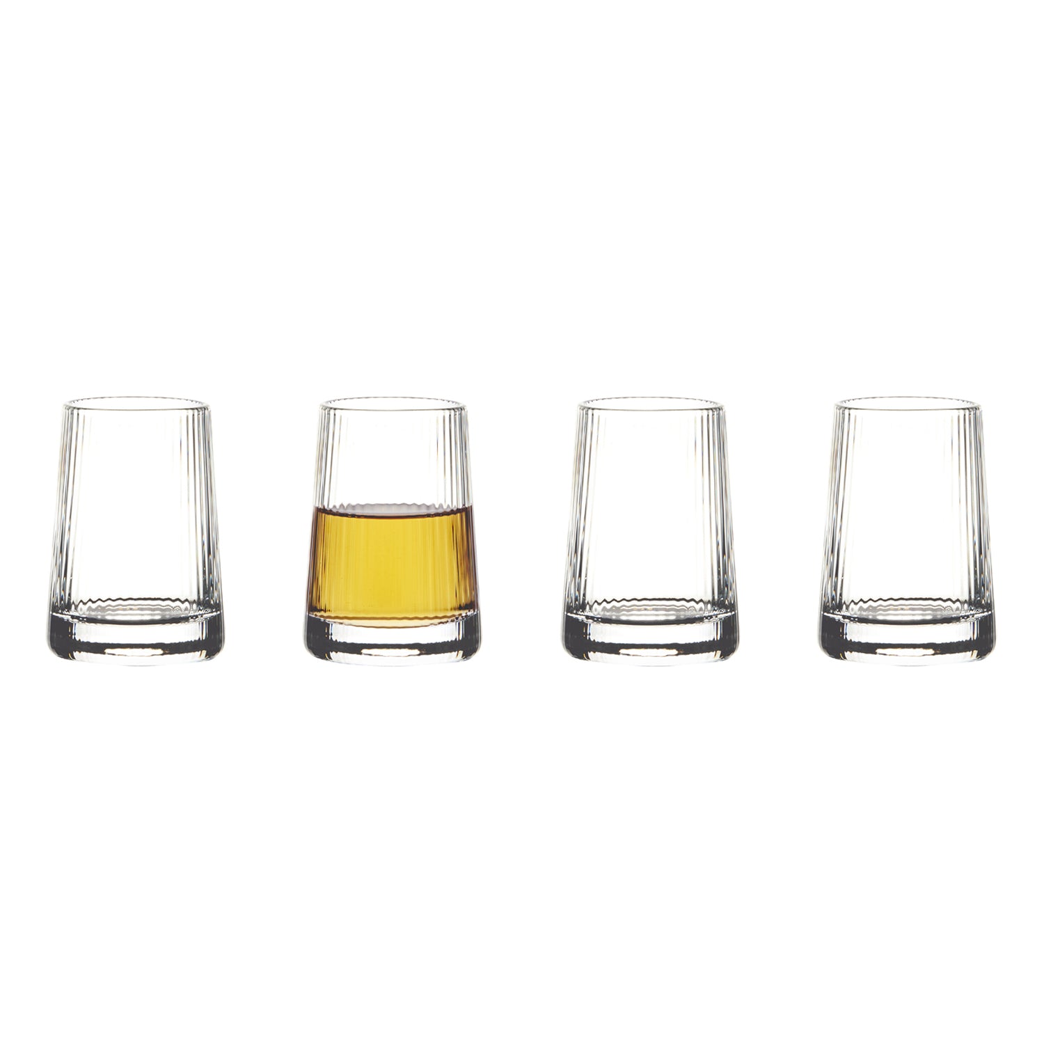 Empire Clear Glasses - Set of Four