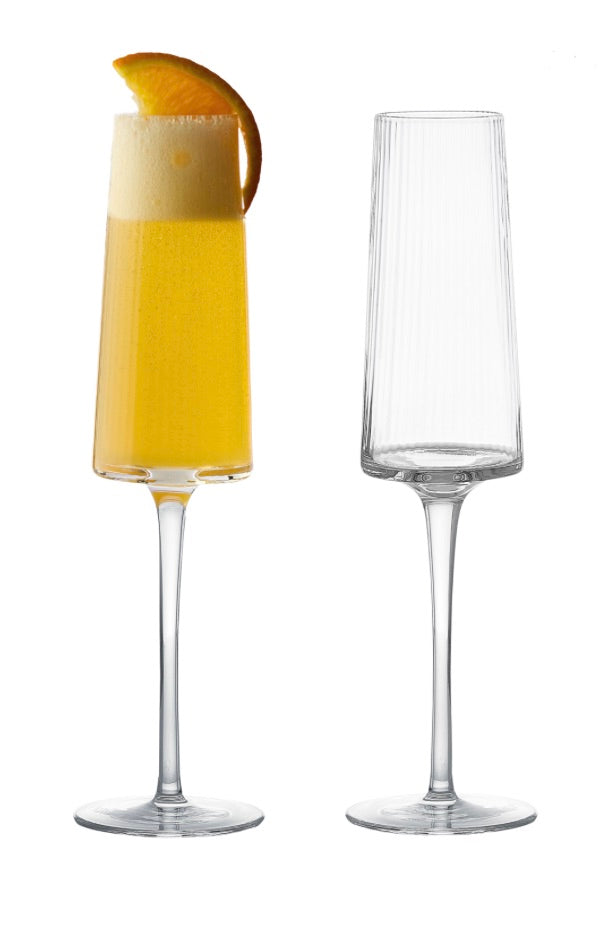 Set of 2 Empire Clear Glasses - Thumbnail 4