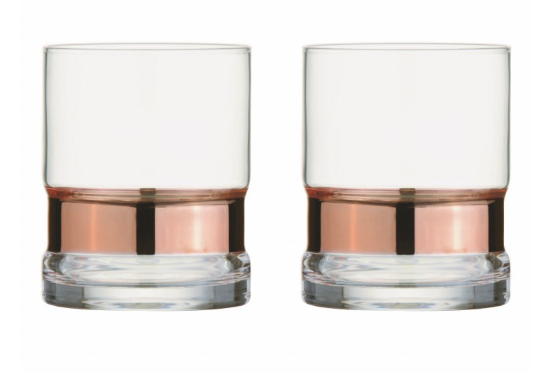 Bronze SoHo Glasses - Set of 2