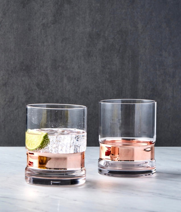 Bronze SoHo Glasses - Set of 2