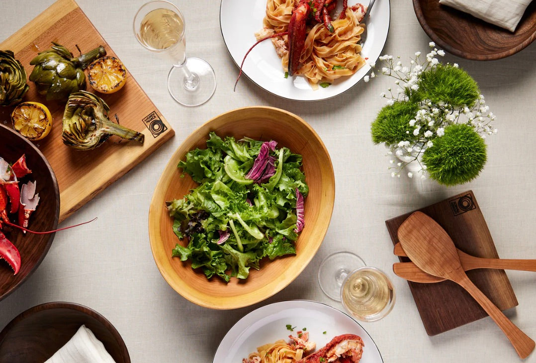 Wood Salad Servers - Thumbnail 4