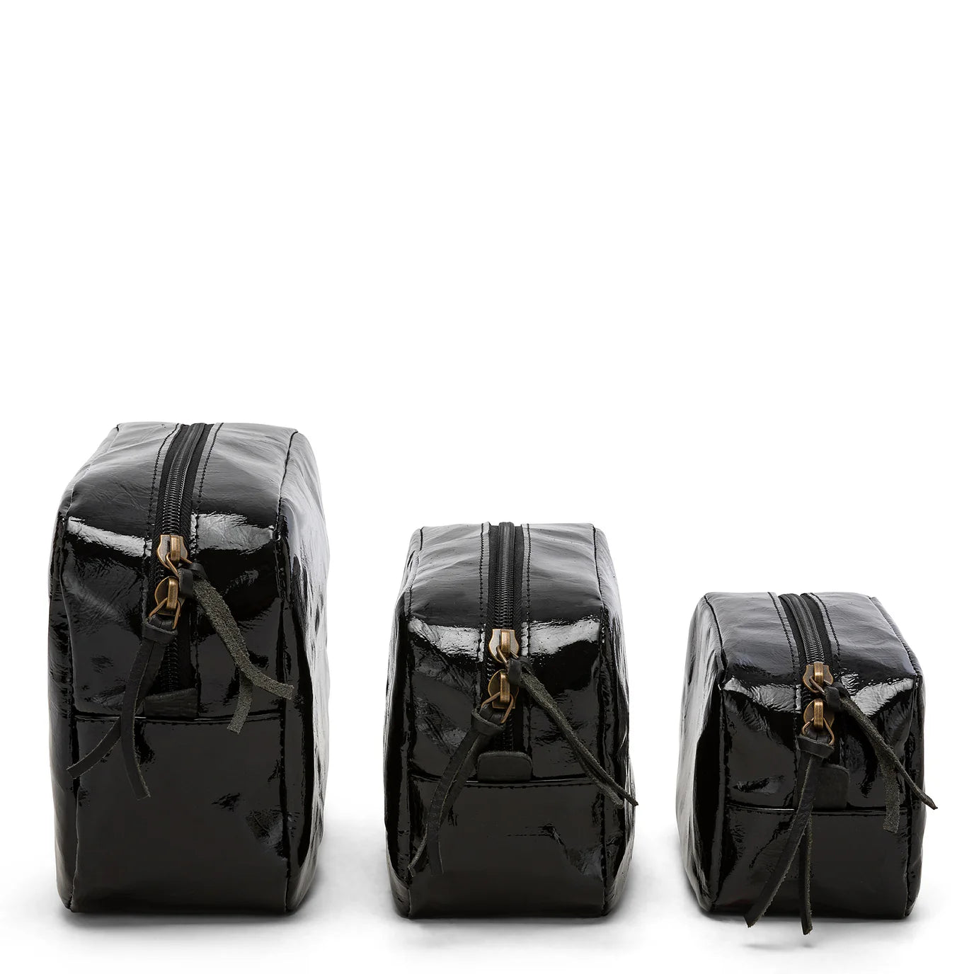 Medium Glossy Cosmetic Bag - Thumbnail 4