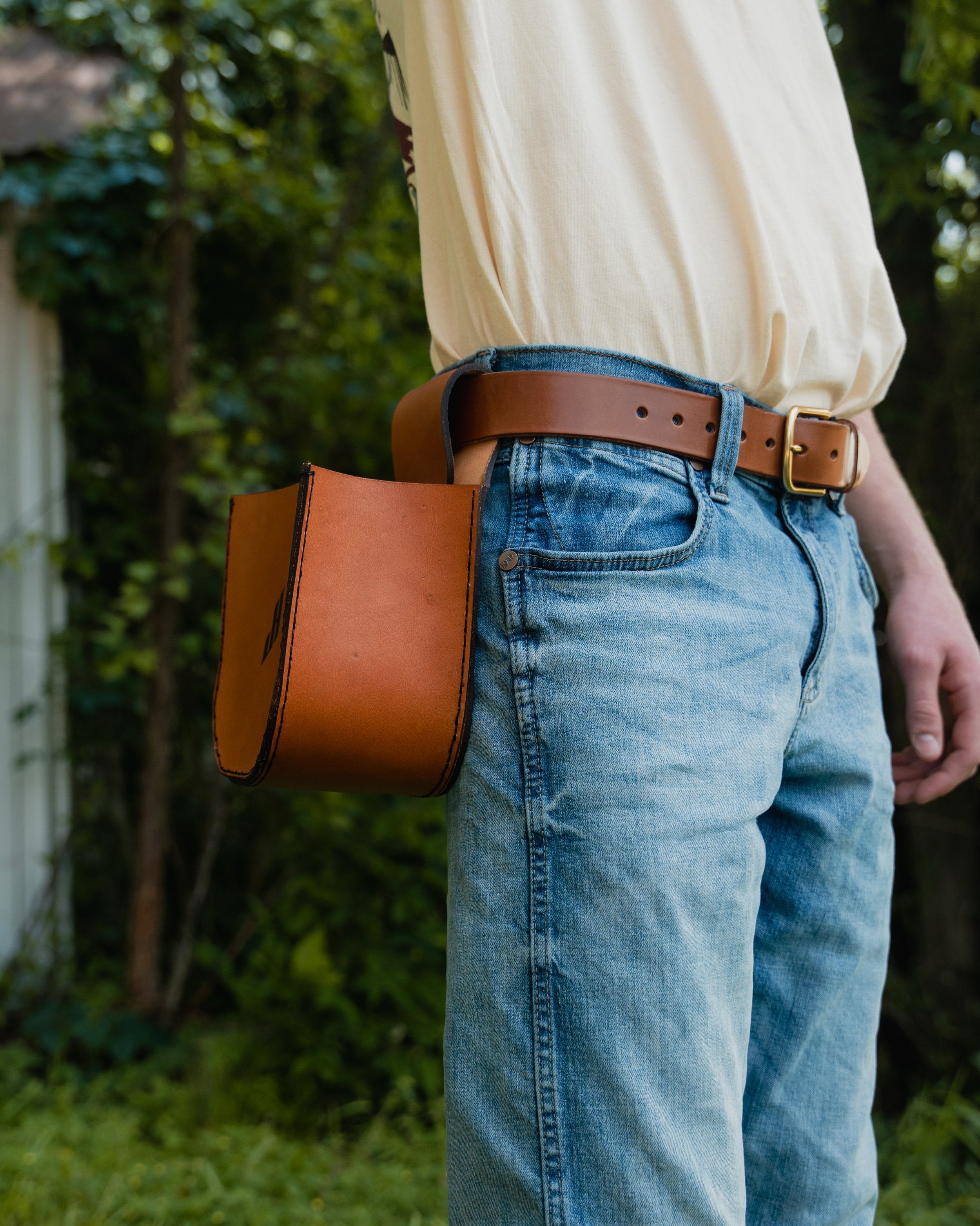 The Huntsman Leather Shell Bag