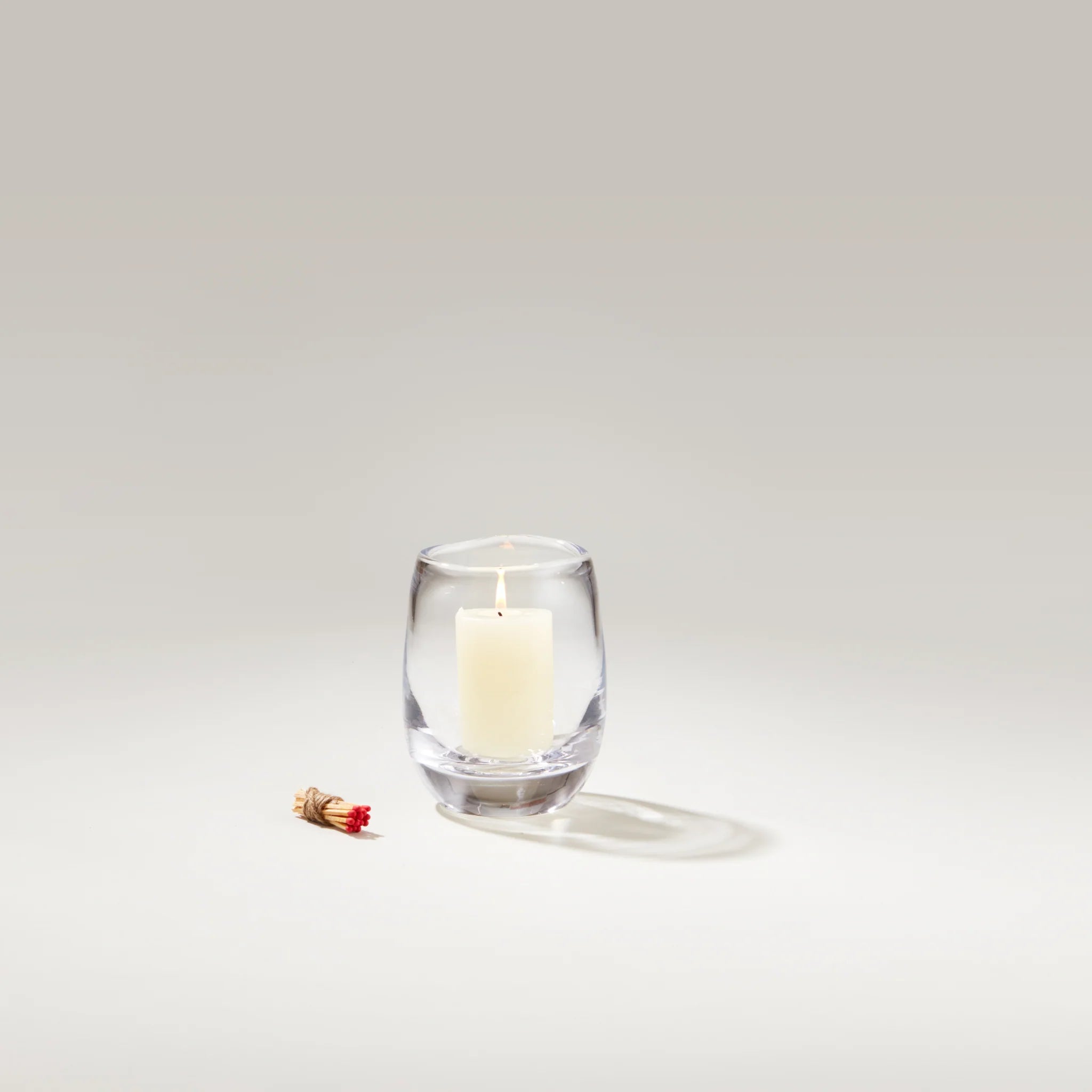 Simon Pearce Hurricane & Candle Set