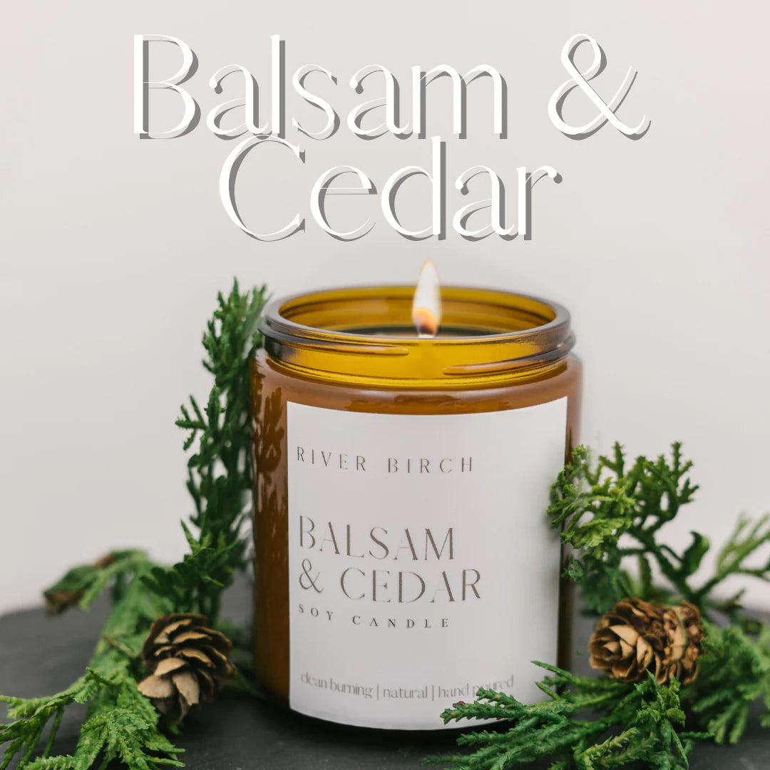 Holiday Organic Soy Candle - Multiple Scents