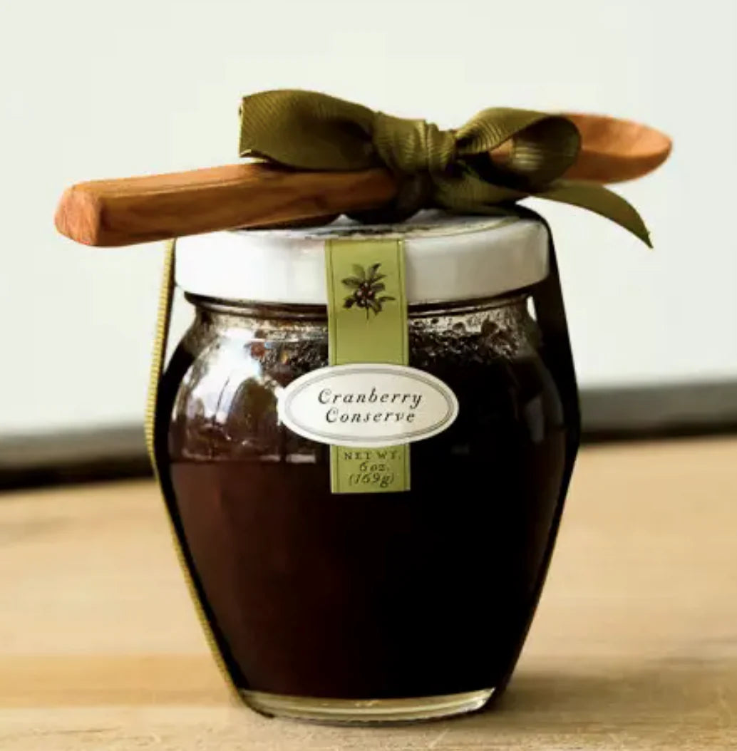 Cranberry Conserve Gift with Wooden Spoon