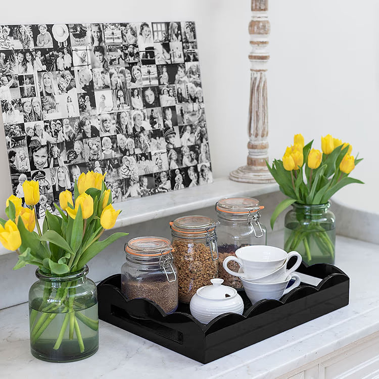 Addison Ross Medium Lacquered Scallop Trays
