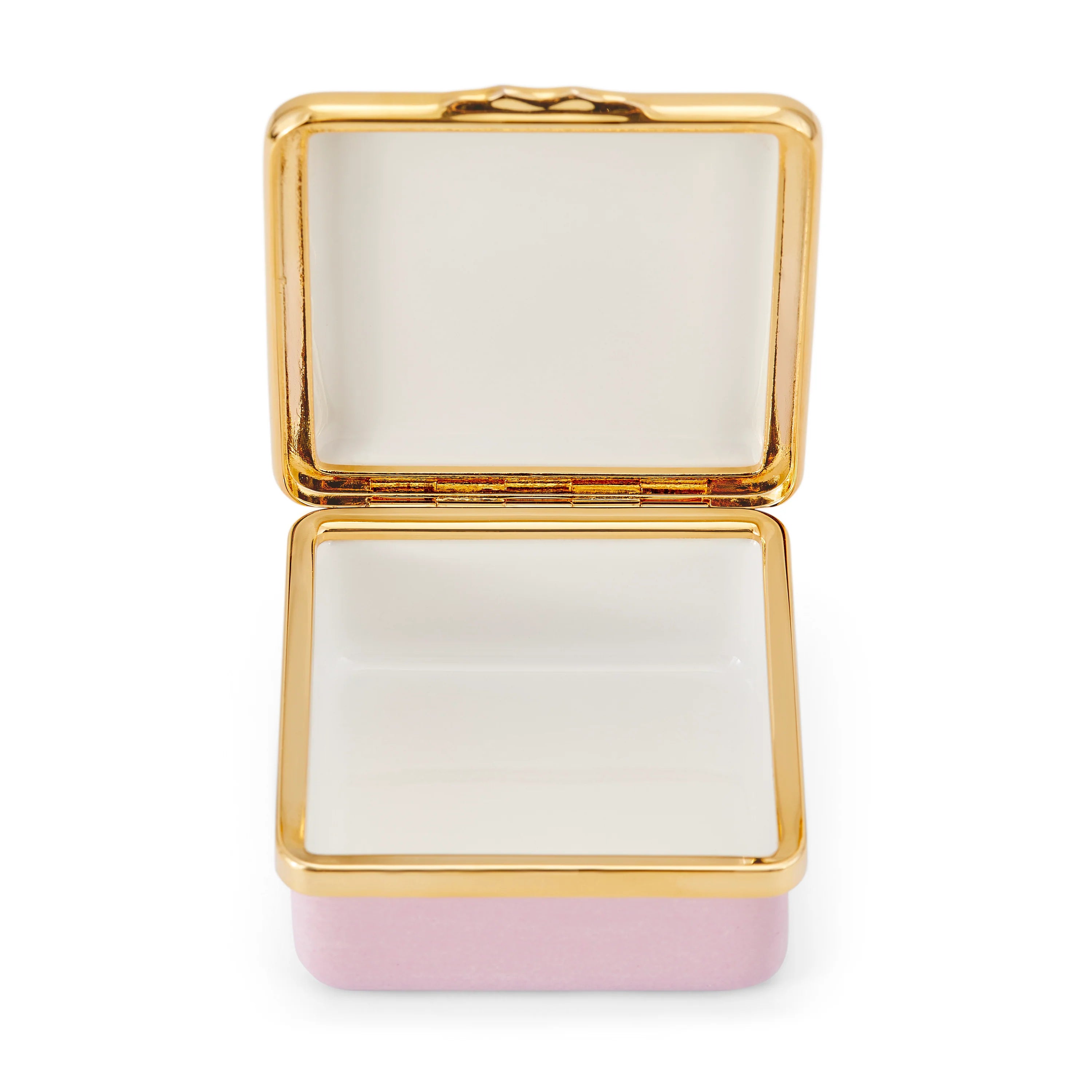 Blank Canvas Pink Enamel Box