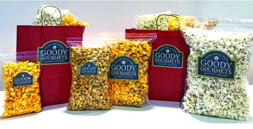 Leather Journal & Gourmet Popcorn Set