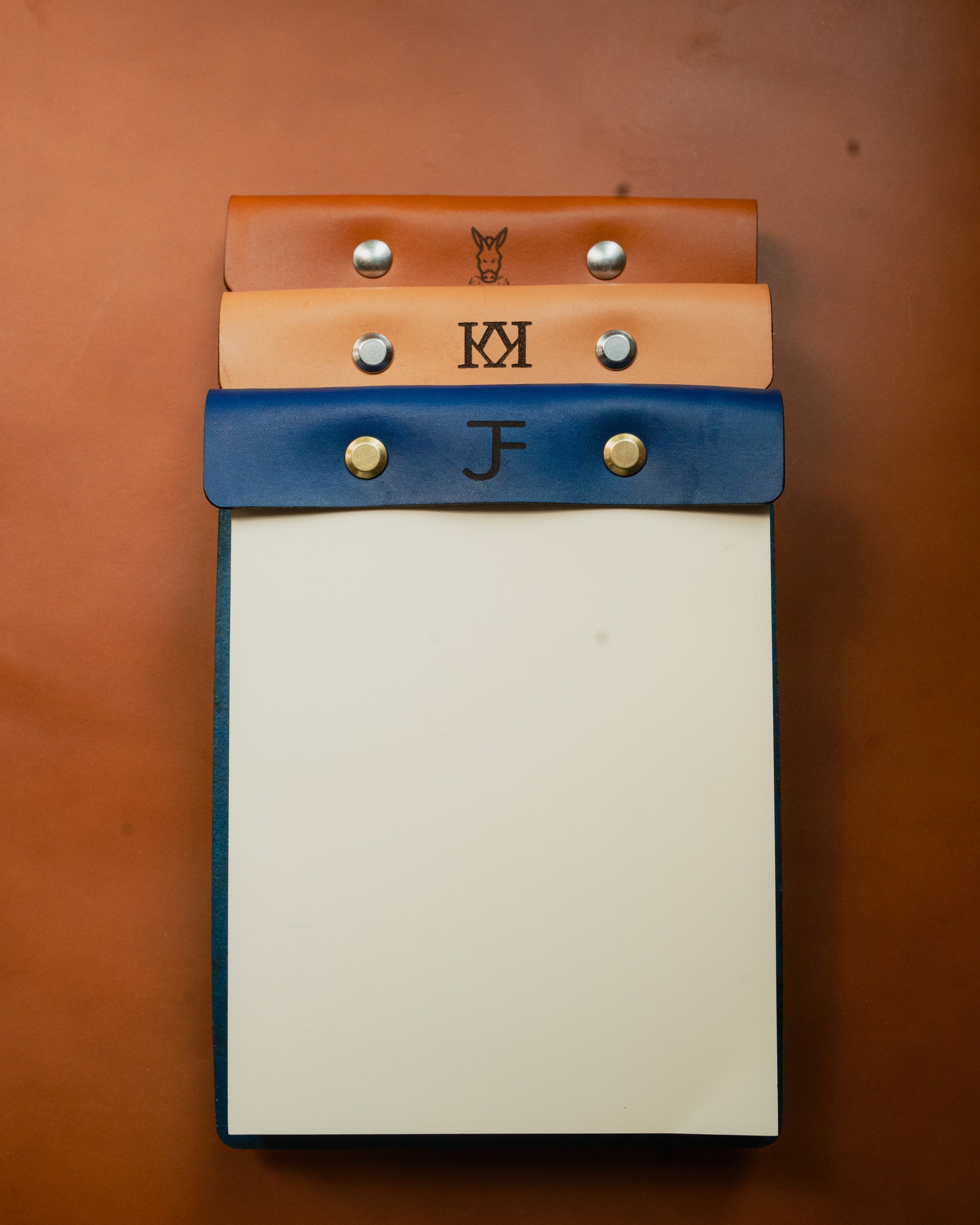 Customizable Leather Notepad