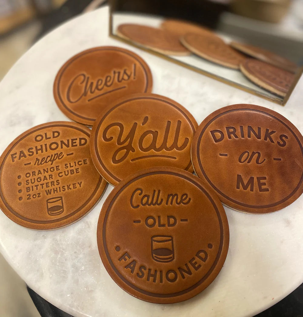 Leather Coasters