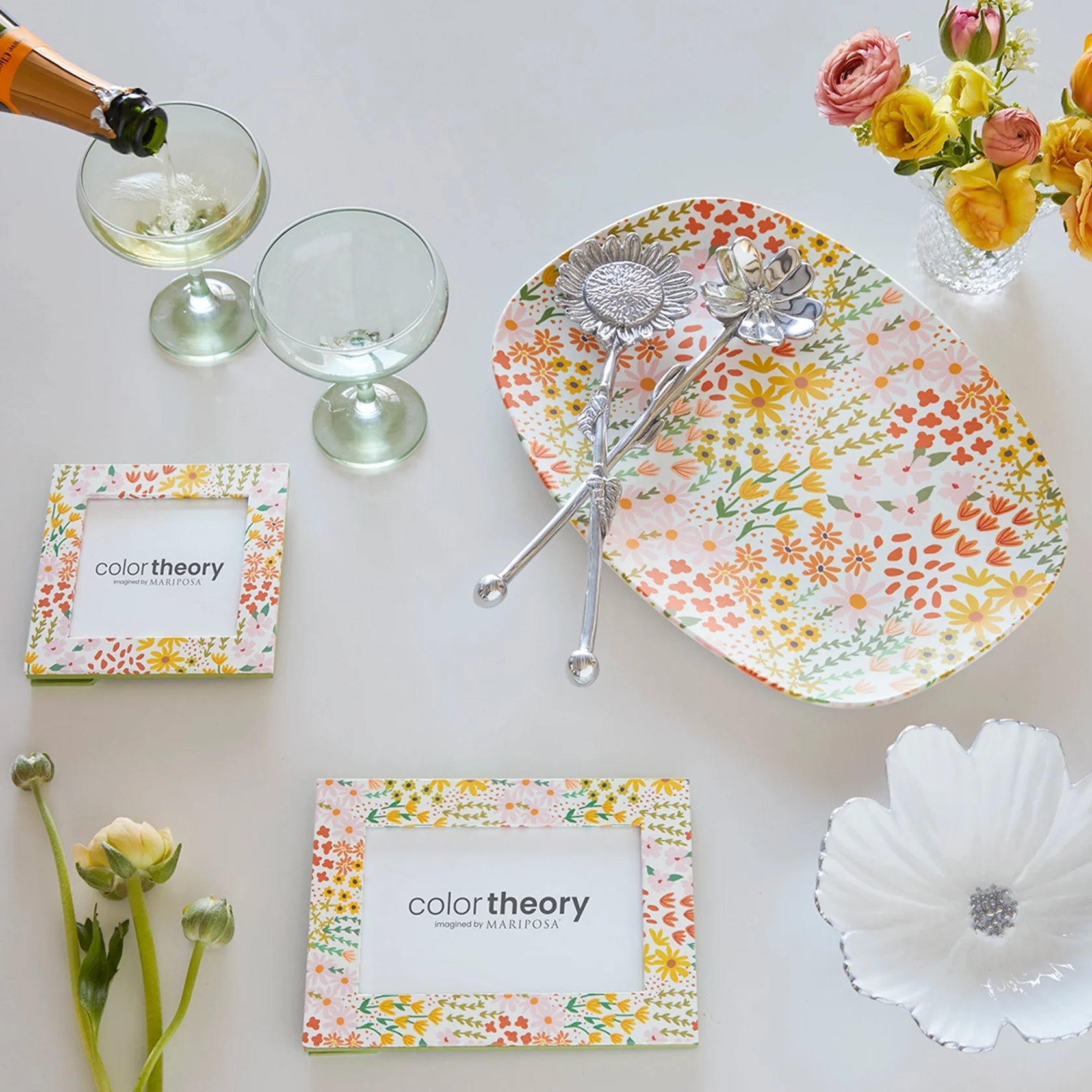 Double Sided Botanical And Meadow Frame