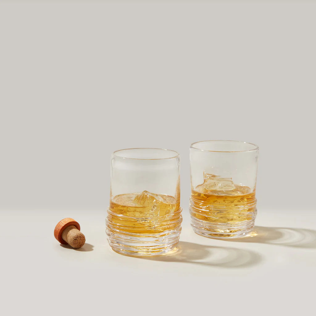 Simon Pearce Echo Lake Whiskey Glasses - Set of 2