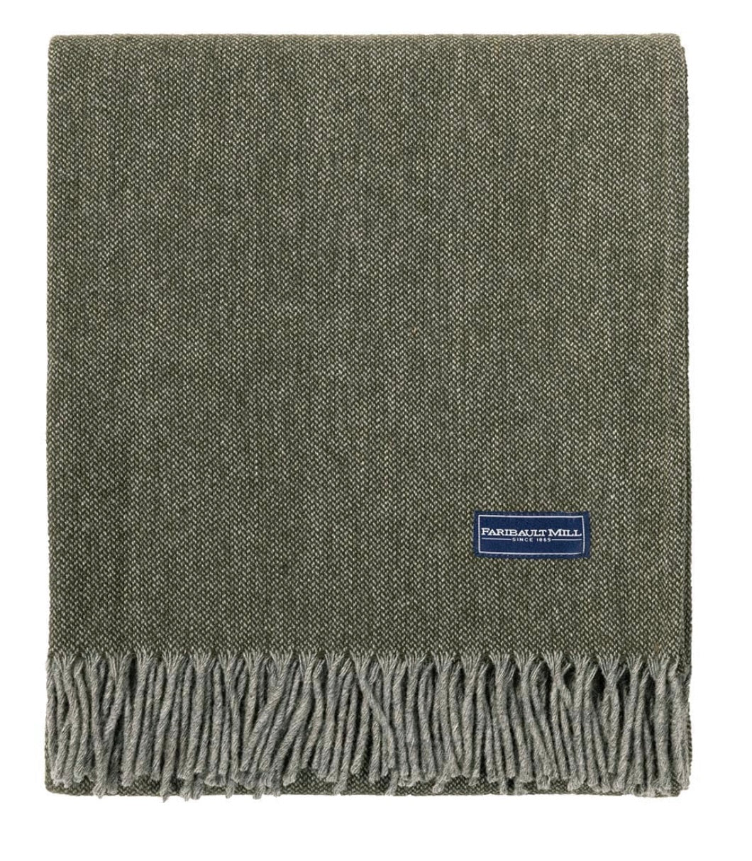 Ashby Wool Throw Blanket