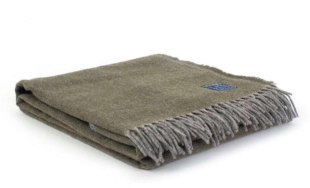 Ashby Wool Throw Blanket