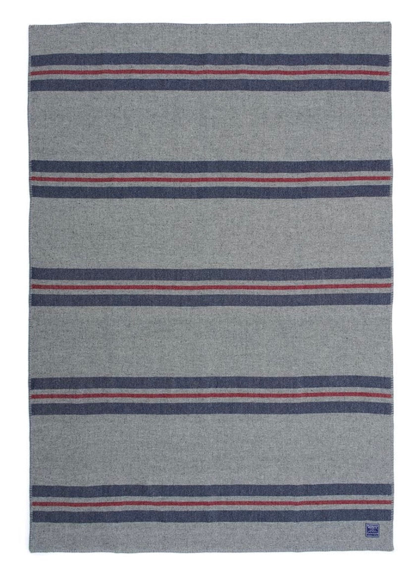 Cabin Wool Throw Blanket