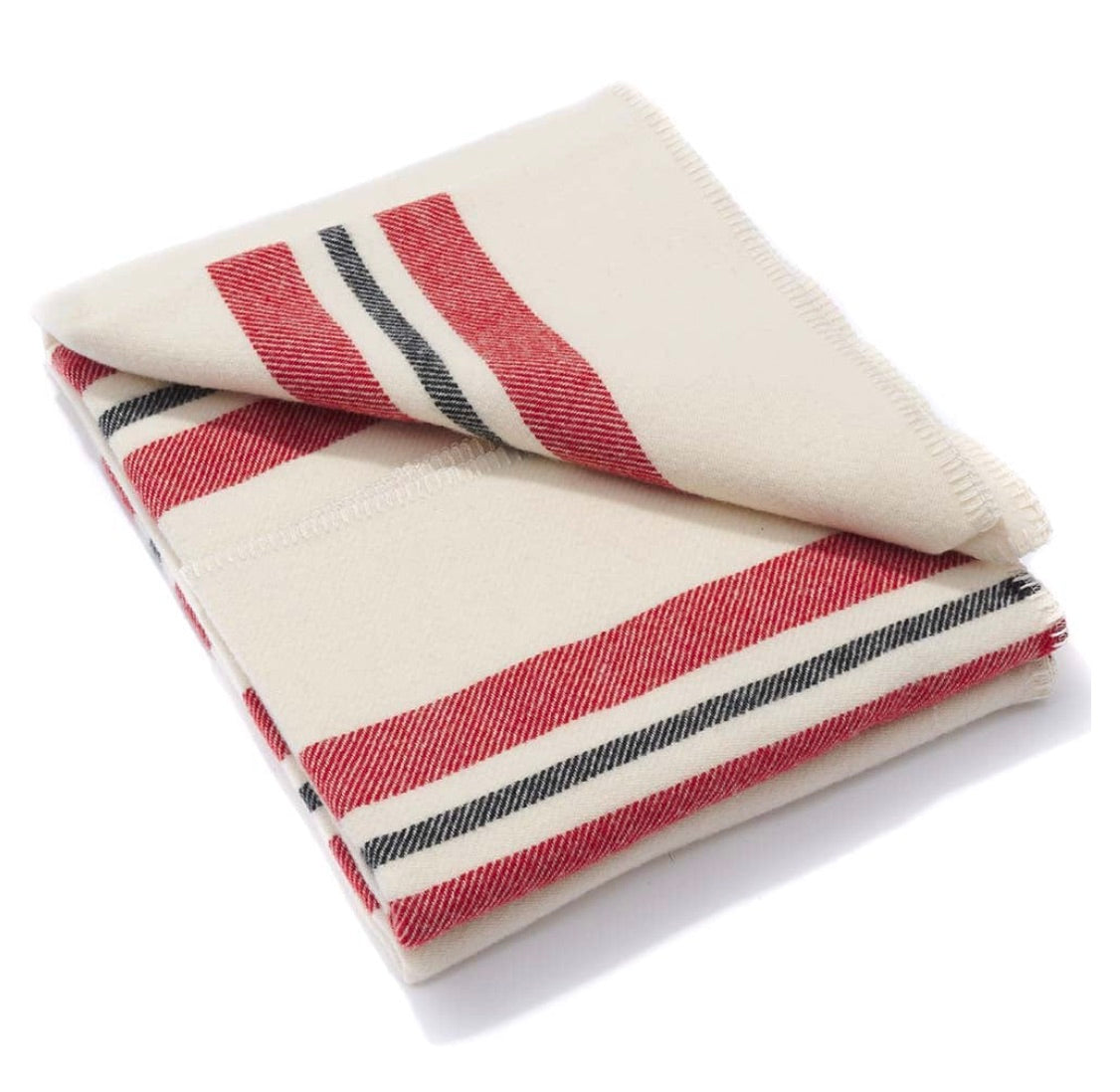 Cabin Wool Throw Blanket - Thumbnail 2