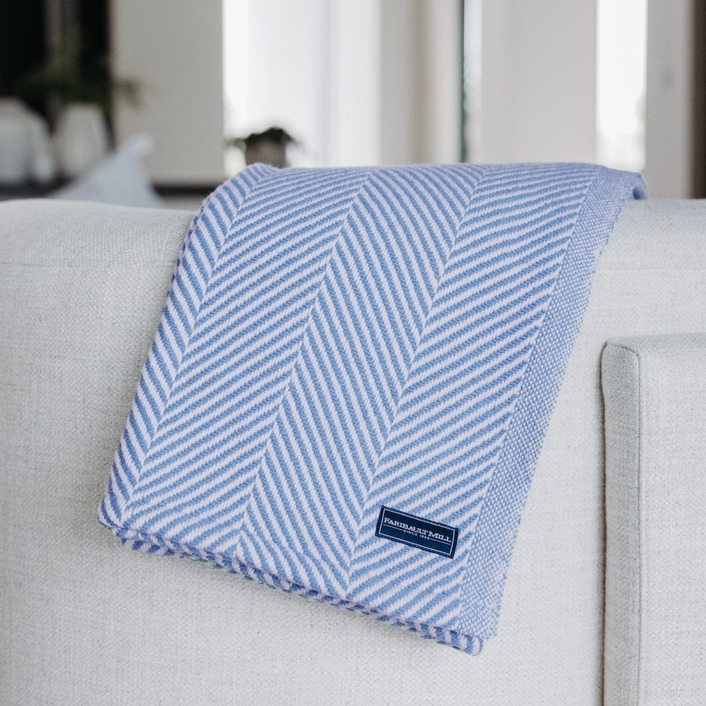 Monhegan Cotton Throw Without Fringe - Thumbnail 3