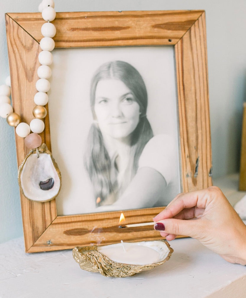 Oyster Shell Candle - Thumbnail 5