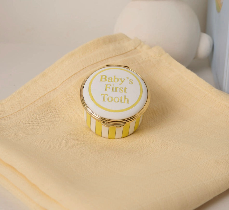 Baby's First Tooth Enamel Box