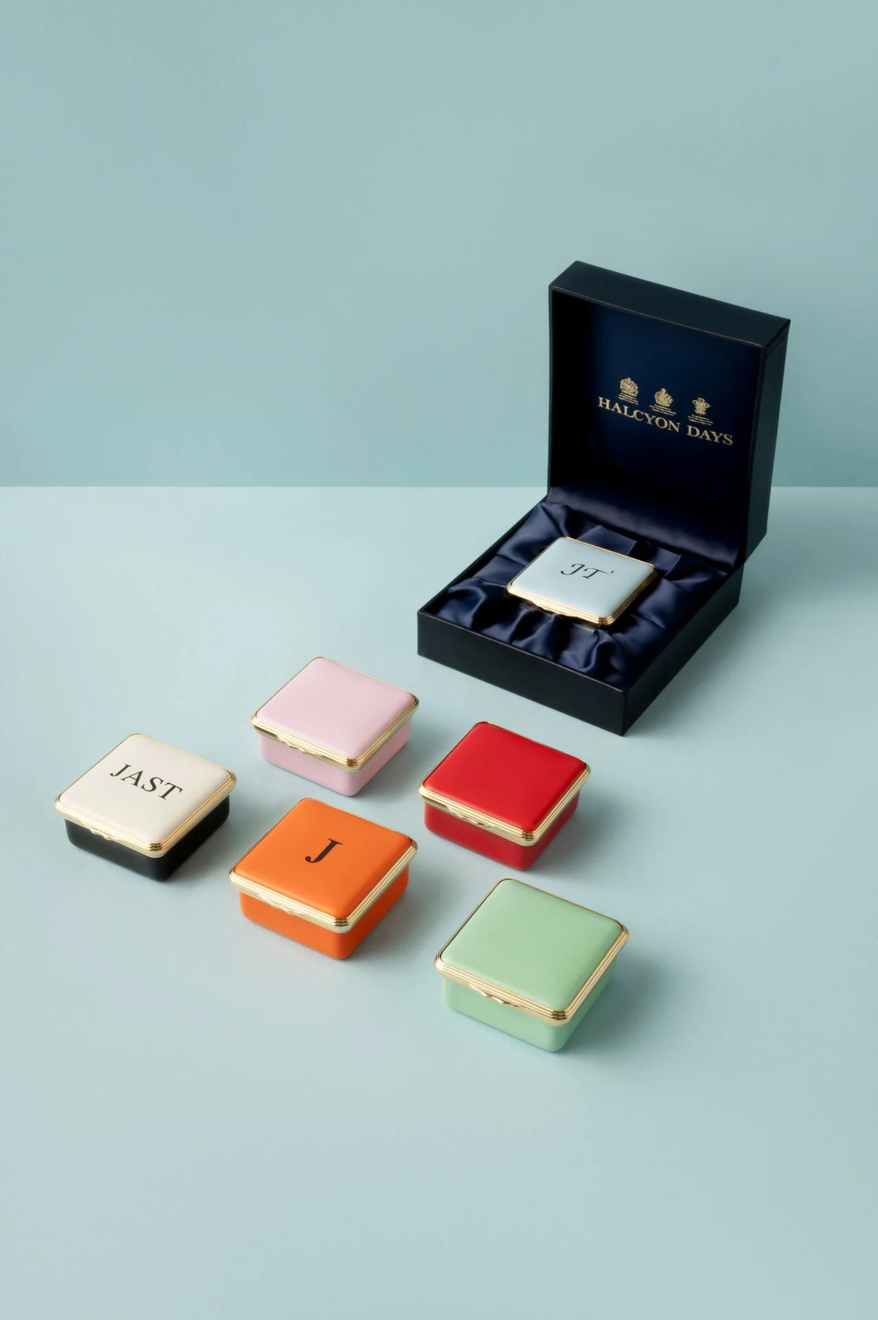 Blank Canvas Pink Enamel Box