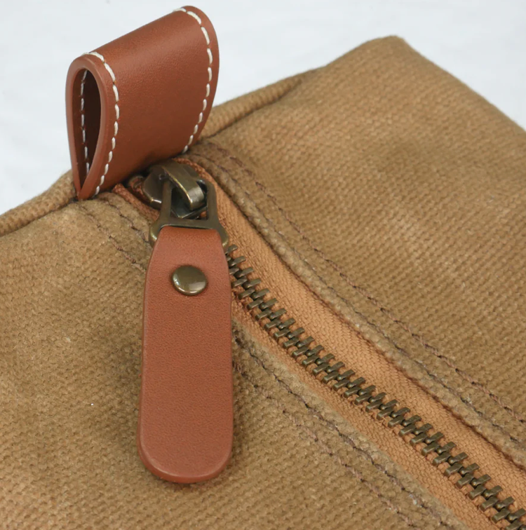 USA Waxed Canvas Dopp Kit