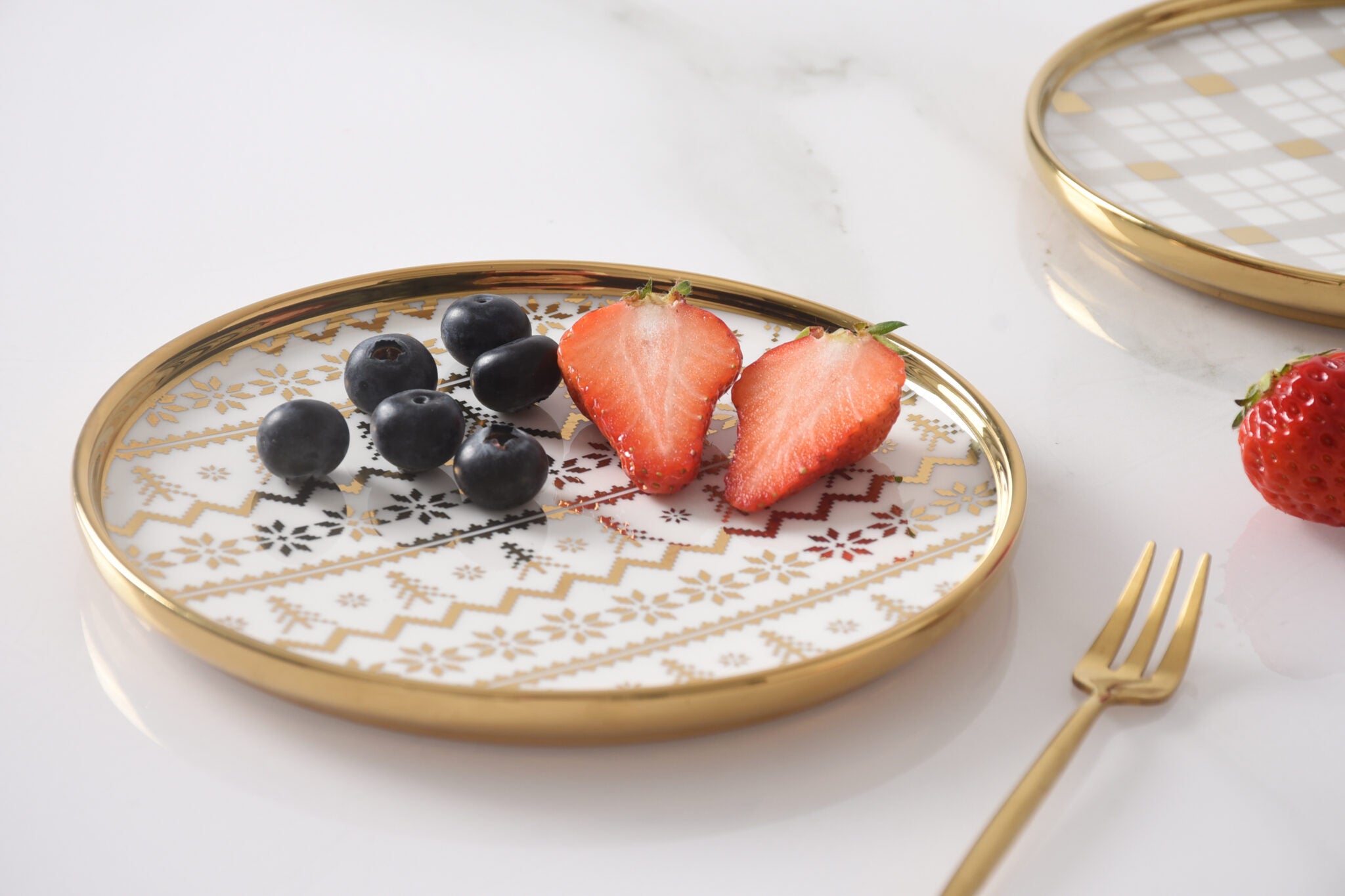 Holiday Christmas Tree Serving Plate