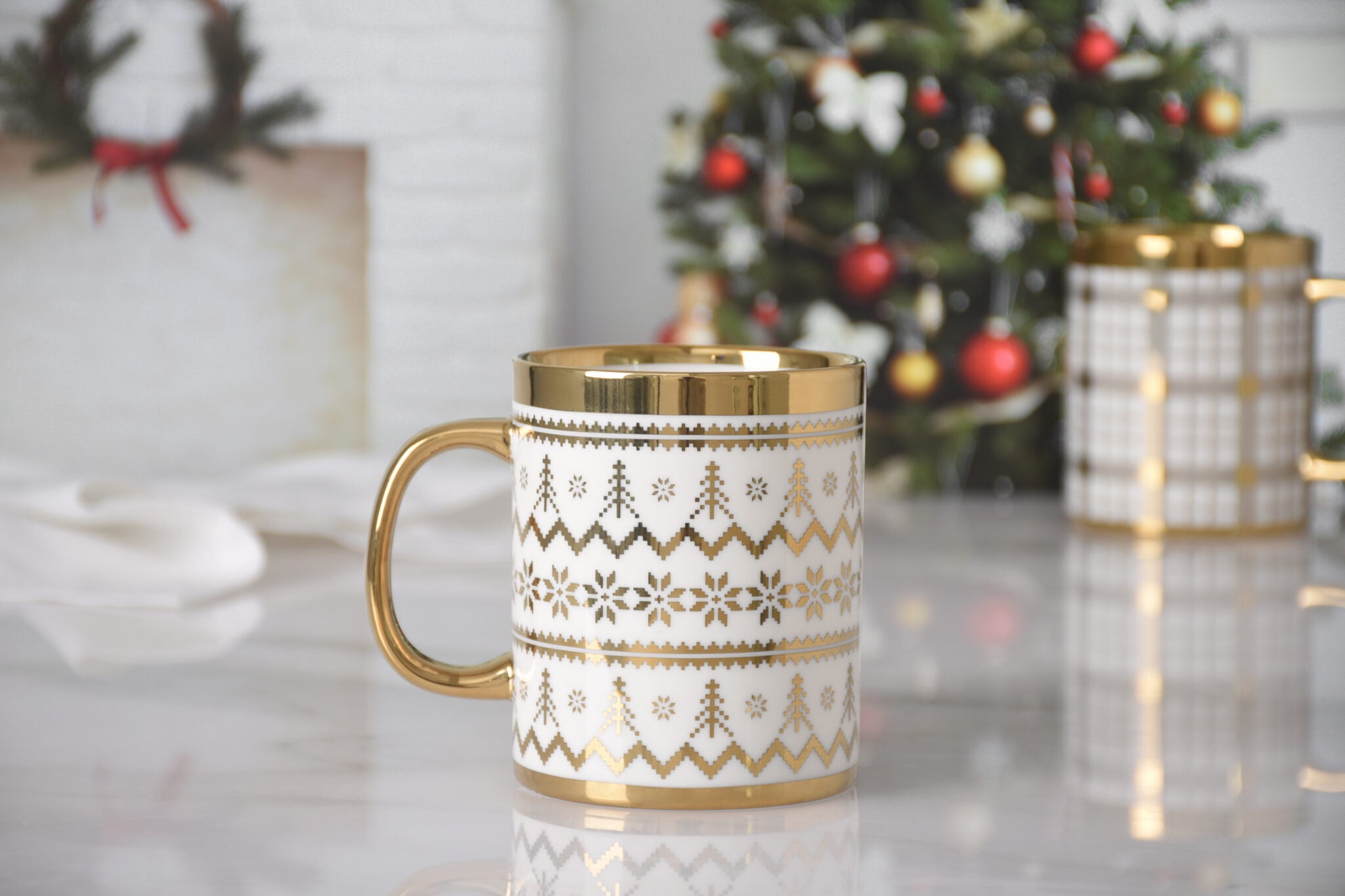 Christmas Trees Holiday Mug