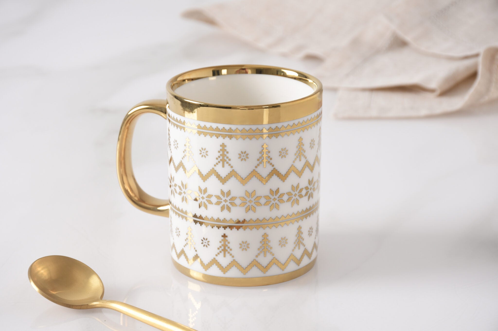 Christmas Trees Holiday Mug